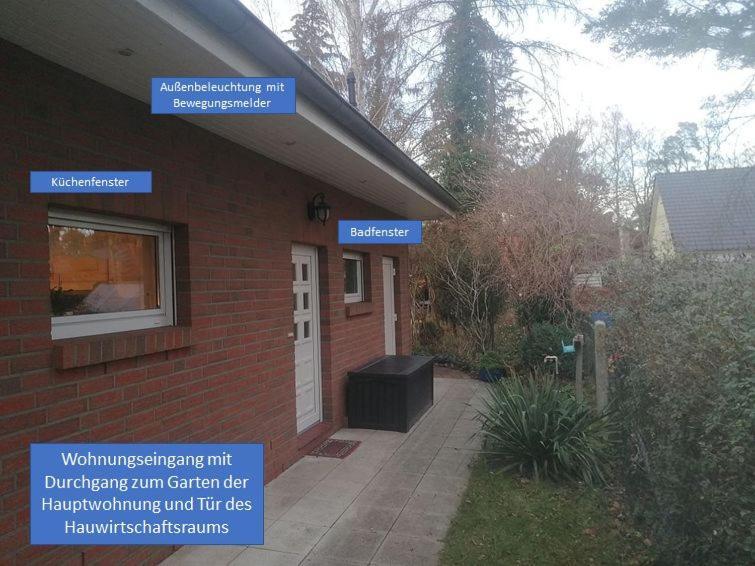 Ferienwohnung Wohnidyll In Zeuthen Bei Berlin Exterior foto